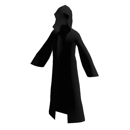 Hooded Knight Cloak - Black