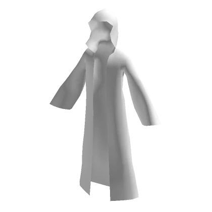 Hooded Knight Cloak - White