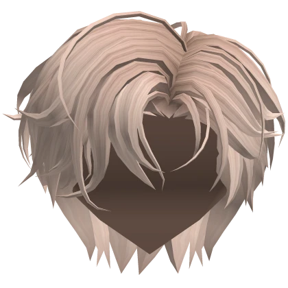 Blonde Stylish Side Parted Emo Hair
