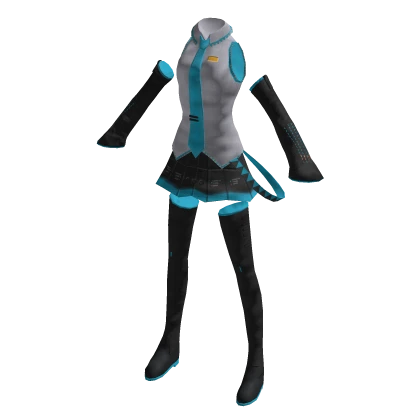 Vocaloid Miku Outfit ✦ Colorful Stage