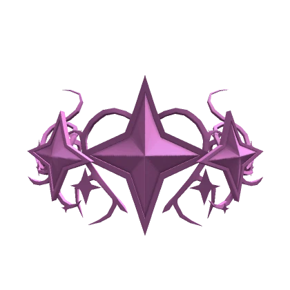 Pink Sparkle Cyber Sigil Crown