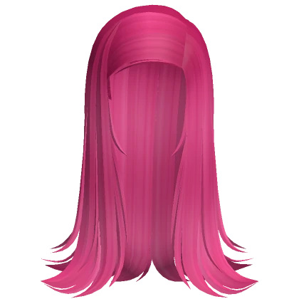 Flipped Felicity Hair in Hot Pink