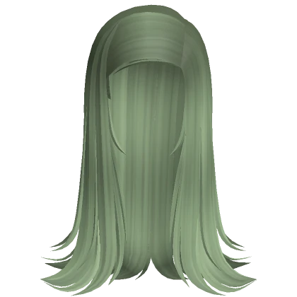 Flipped Felicity Hair in Sage Green