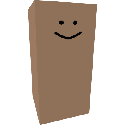 Tan Smiley Rectangle Head