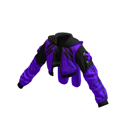 Bunny Crop Jacket Amethyst