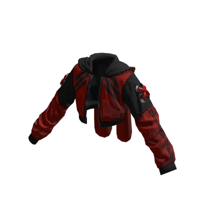 Bunny Crop Jacket Reverse Blood Moon