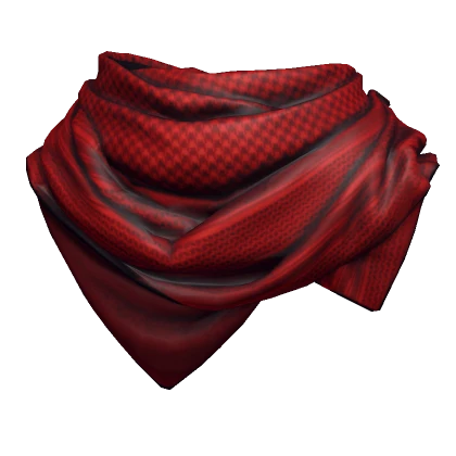 Red Shamagh Scarf / Bandana