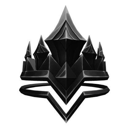 Diamond Halo Crown (Onyx)