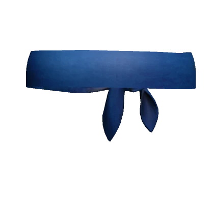 Blue Bandana Headband