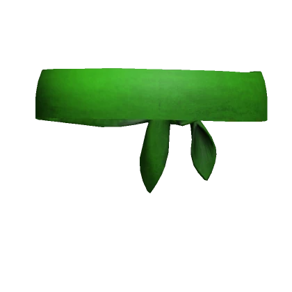 Green Bandana Headband