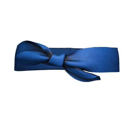 Blue Bandana Headband