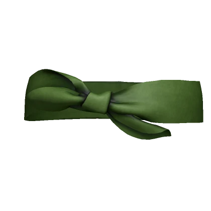 Green Bandana Headband