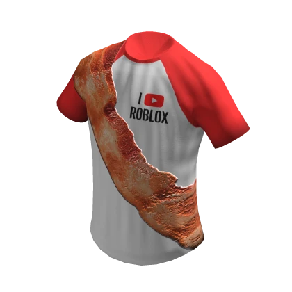 YouTube x Roblox Bacon Shirt