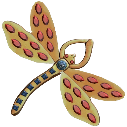 🗝️ Coraline Iconic Dragonfly Hair Clip (Mask)