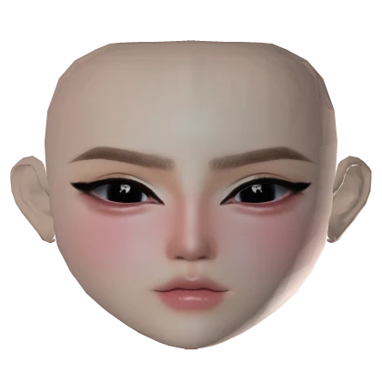 zeslin makeup pinky glossy lips korean japanese 