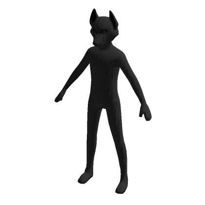 Evil Black Wolf Suit
