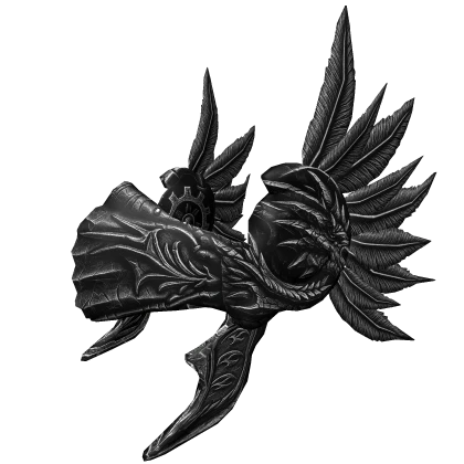 Dragon Helm: Gunmetal Valkyrie Helm