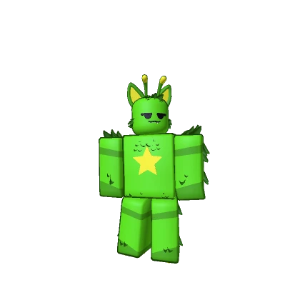 Gnarpy Fluffy Alien Cat