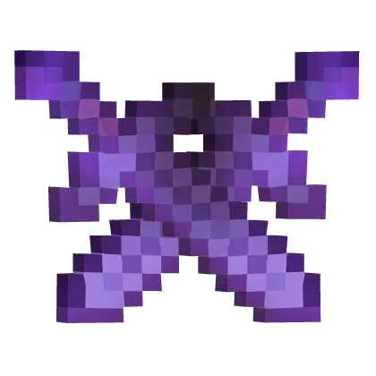 Espada Dupla Encantada Netherite