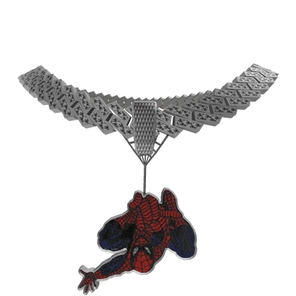 Spiderman Iced out Cuban chain
