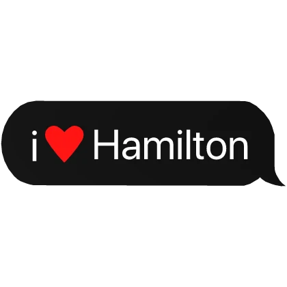 i heart hamilton text f1 racing