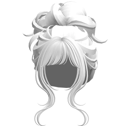 Messy Bun (White)