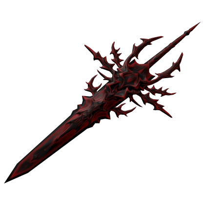 Crimson Red Goth Vampire Sword