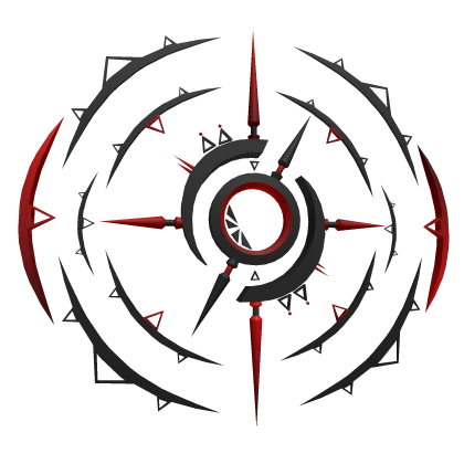 Back Halo Red Black (Fragmented Reality)