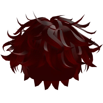 💯 Messy Anime Boys Emo Hair (Red)