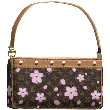 LV Luxury Designer Purse (Cherry Blossom Print)