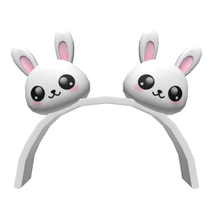 Bunny Headband White