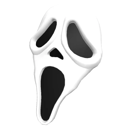 Screaming Ghost Face Mask [Right]