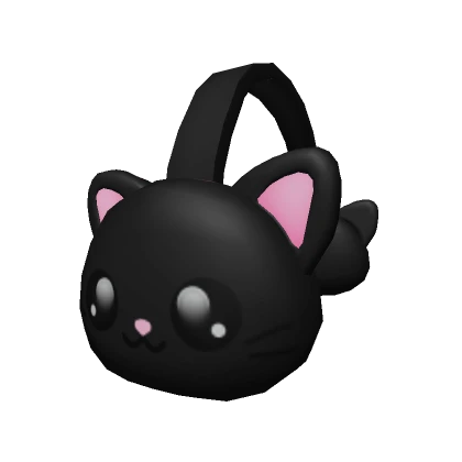 Cat Earmuffs Black