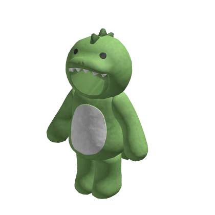 dino onesie plushie
