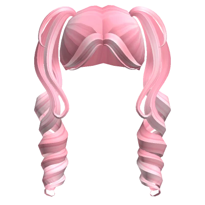 Spiral Curls in Pink