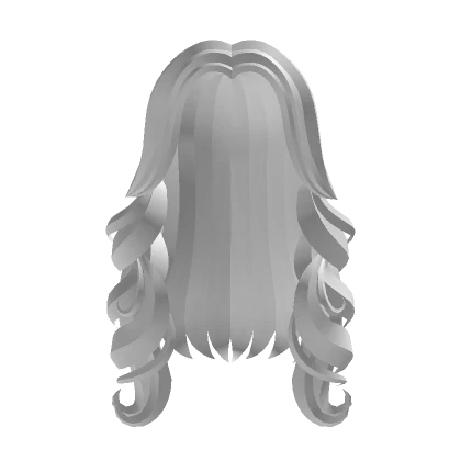 White Hair Curly