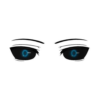 Rogue Devil Eyes Blue (3D Face Accessory)