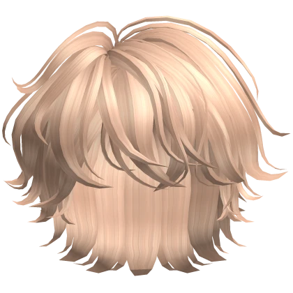 ☆ Messy Fluffy Boy Hair in Blonde