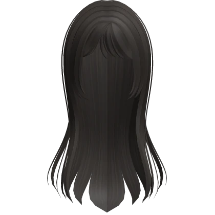 ♡ : cute flowy anime hair in brown