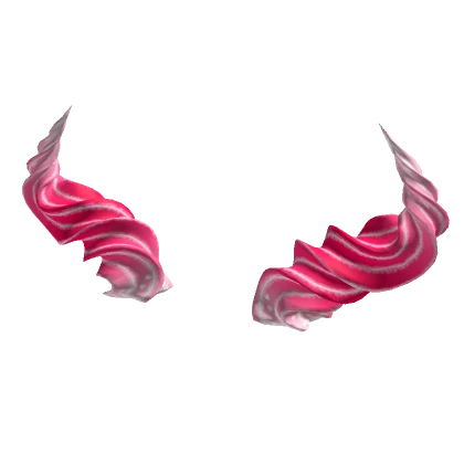 Swirl Horns Pink