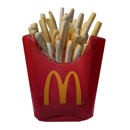 Mcdonalds French Fries Fast Food Backpack