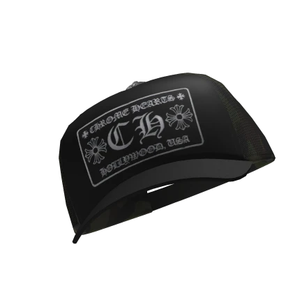 Chrome Hearts Hollywood Trucker Hat | Tilted