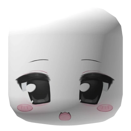 ♡ : kawaii moe chibi happy face mask