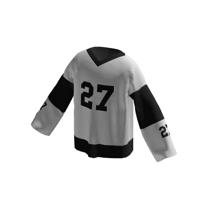 White Hockey Jersey