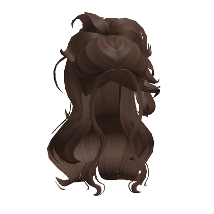 Royal Fairy Flowy Ponytail in Brown