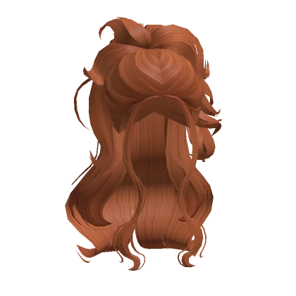 Royal Fairy Flowy Ponytail in Ginger