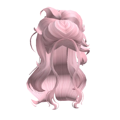 Royal Fairy Flowy Ponytail in Pink