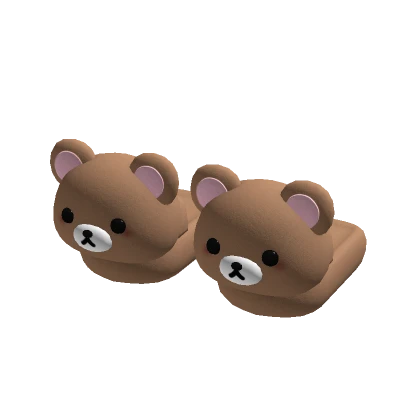Brown Bear Slippers