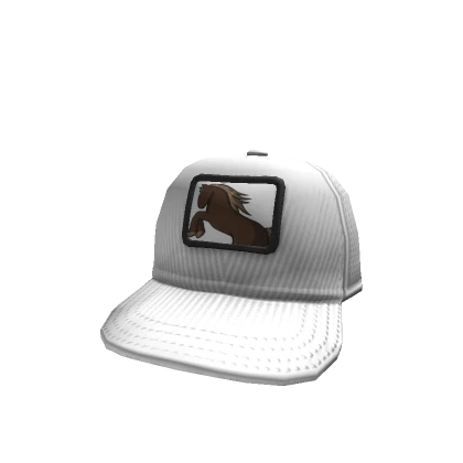 Cap Horse white