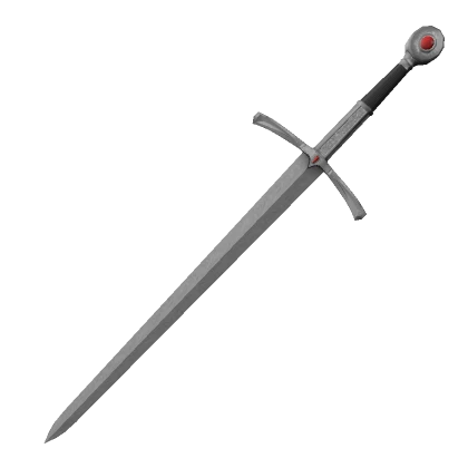 Vampire Lord's Silver Sword - Unsheathed